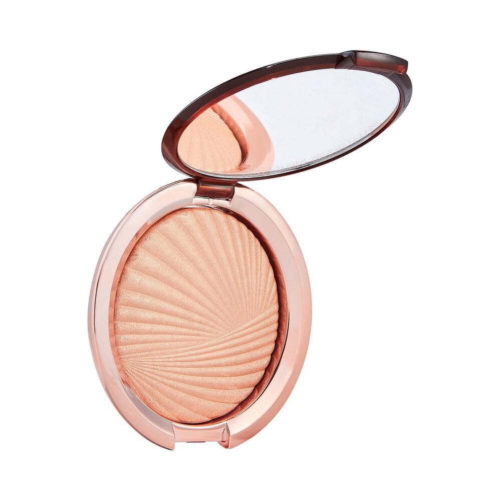 Est?e Lauder Bronze Goddess Highlighting Powder Gel?e Highlighter | Buildable & Radiant Glow, 0.31 Ounce, Heatwave
