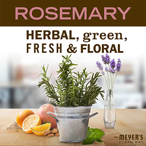Mrs. Meyer 'S Clean Day Hand Soap, Made With Essential Oils, Biodegradable Formula, Rosemary, 12.5 Fl. Oz - Pack Of 6