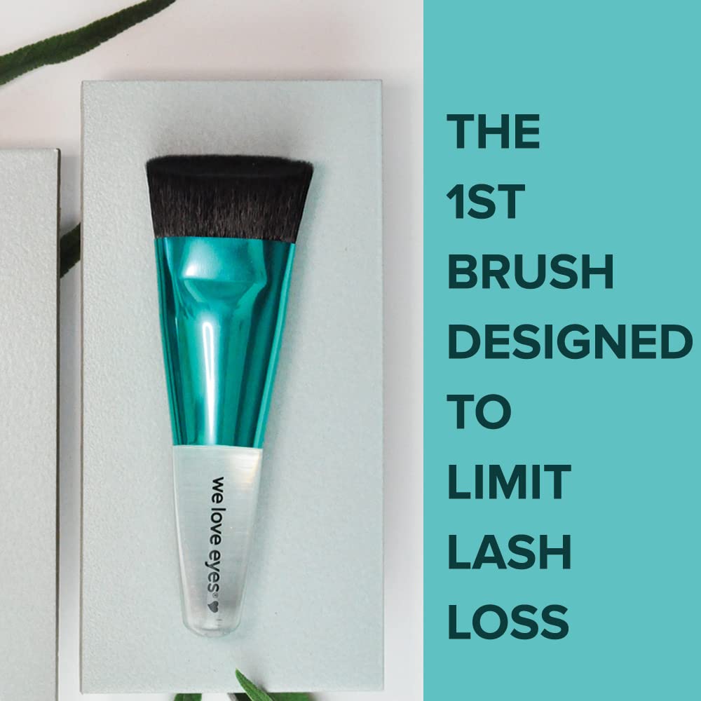 We Love Eyes Lashfull Thinking lash + brow cleansing brush - limit unnecessary lash and brow loss when removing eye makeup