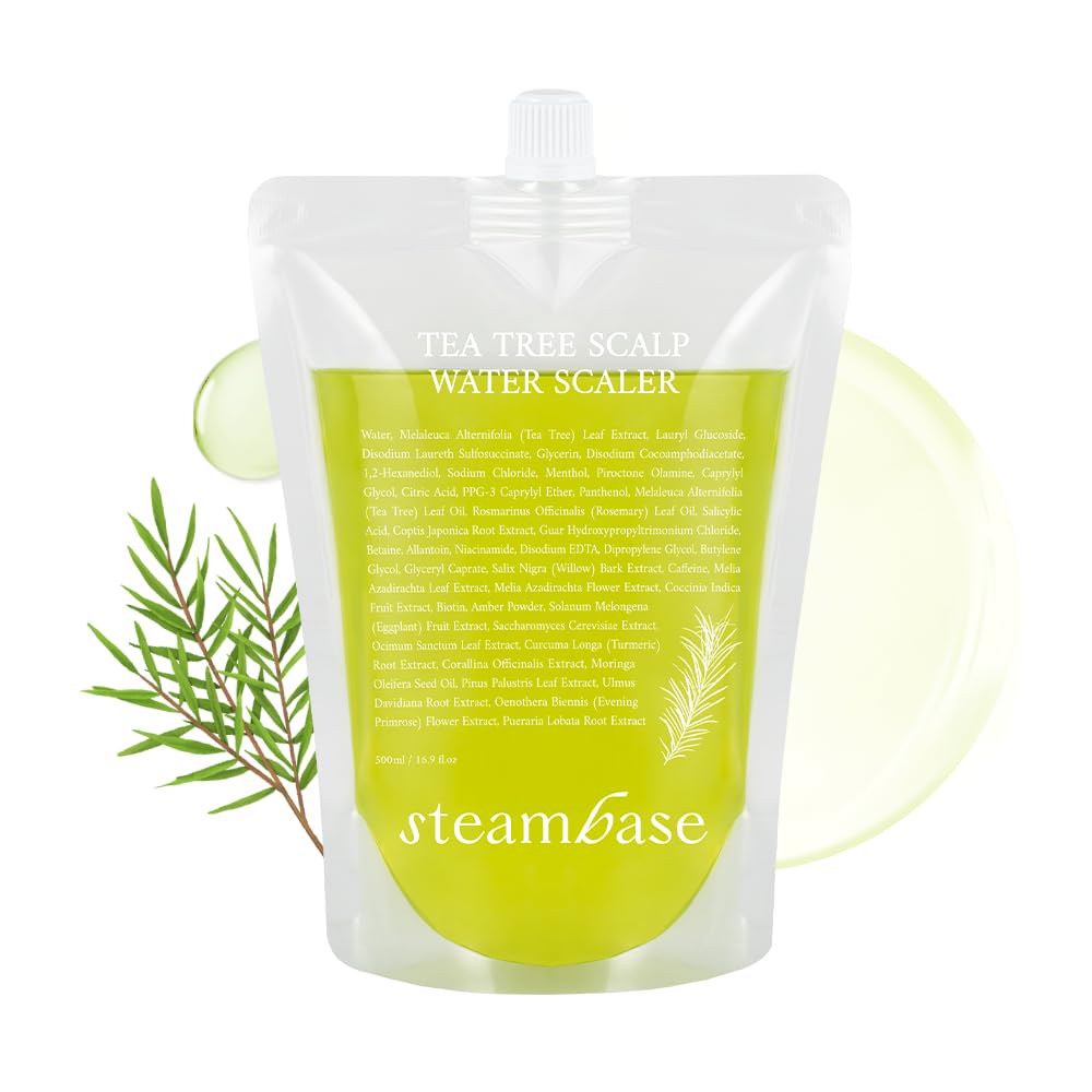 Tea Tree Scalp Water Scaler | Cleansing, Purifying, Detoxifying Scalp | Natural Bha & Tea Tree | Alleviate Hair Concerns | Decre