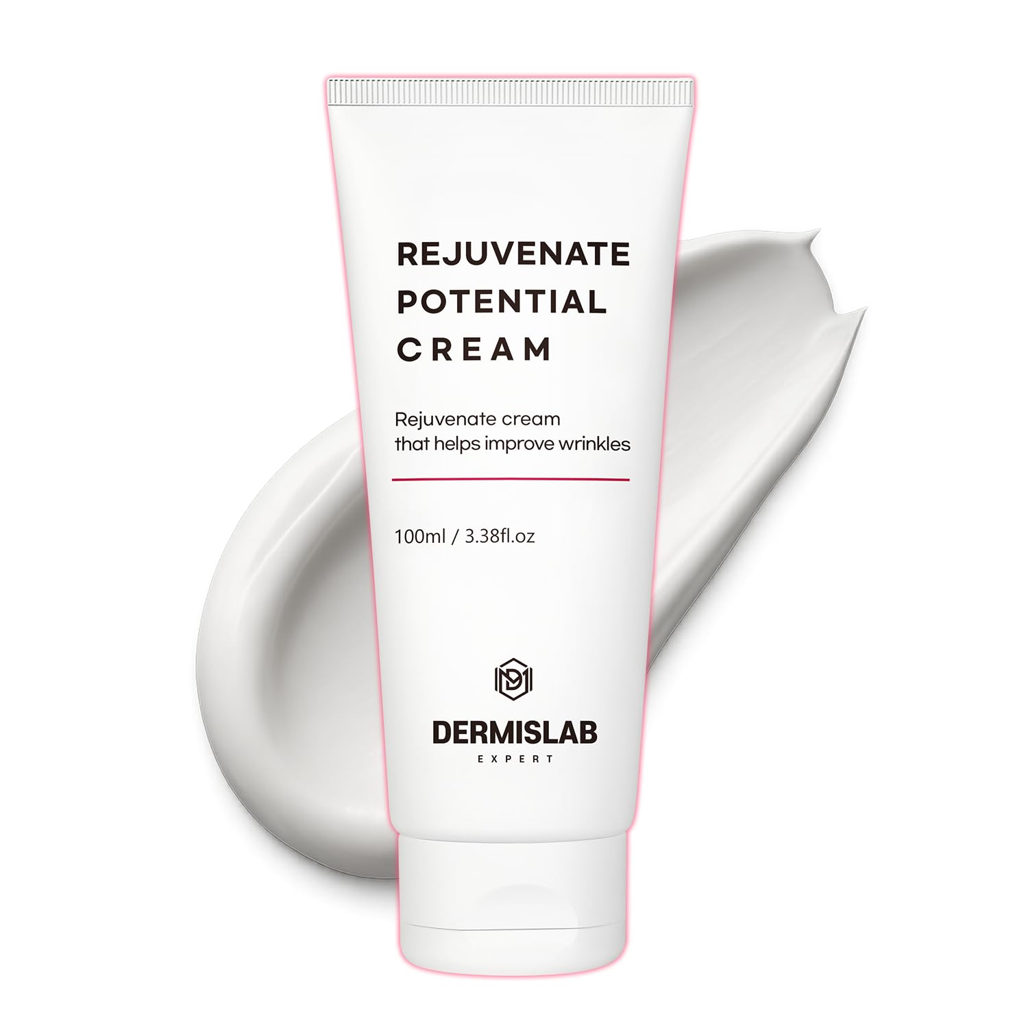 DermisLab Rejuvenate Potential Cream  Korean Skincare Collagen & Hyaluronic Acid Firming Hydration Face Cream | 100 ml / 3.38 o