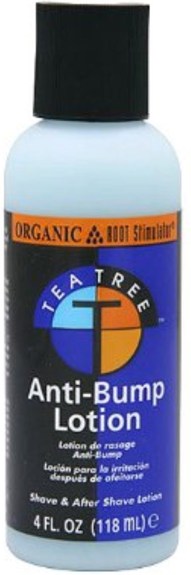 Organic Root Stimulator Tea Tree Oil Anti-Bump Lotion, 4 Oz (Pack Of 2)