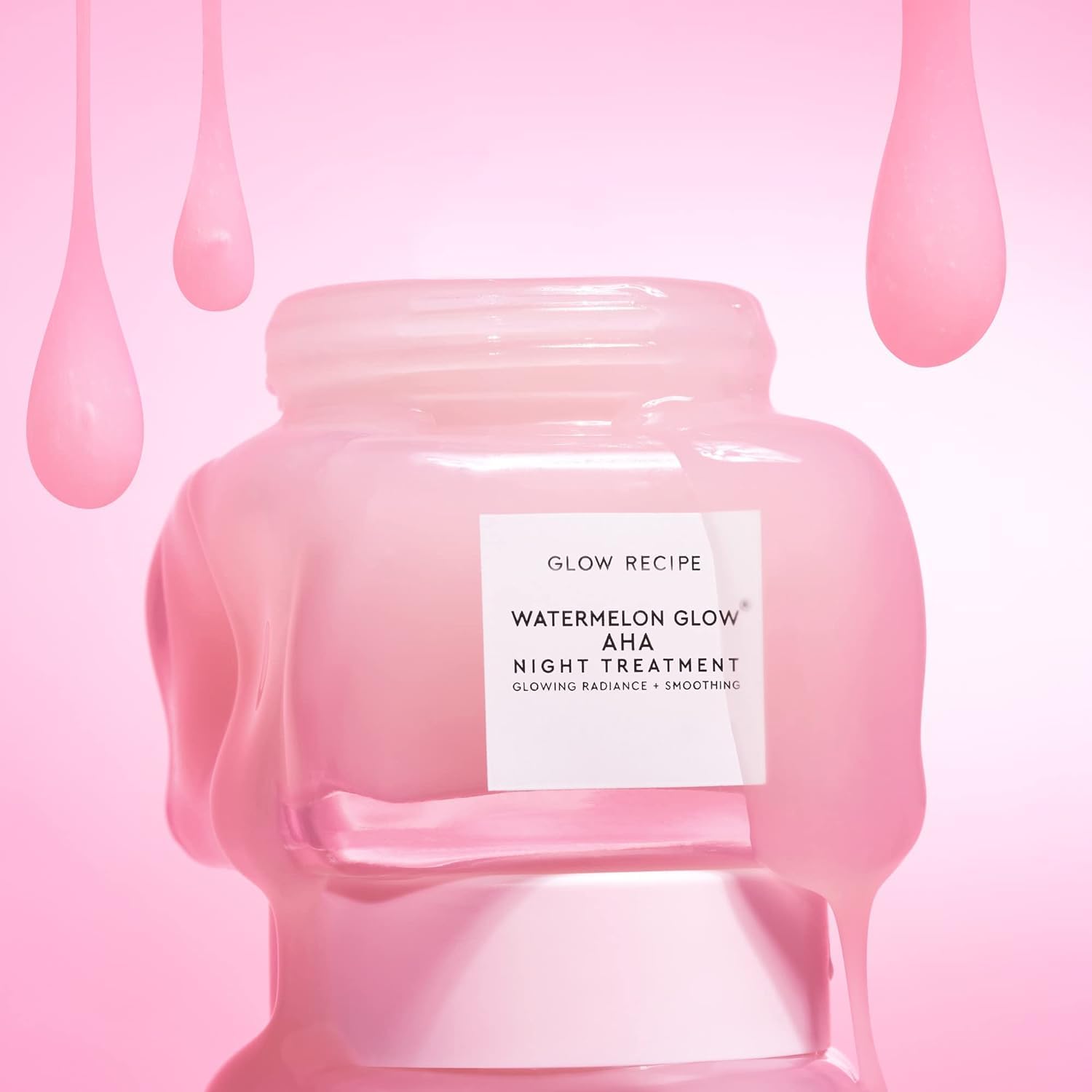 Glow Recipe Watermelon Glow Sleeping Mask - Exfoliating + Anti-Aging Overnight Face Mask w/ AHA, Hyaluronic Acid + Pumpkin Seed