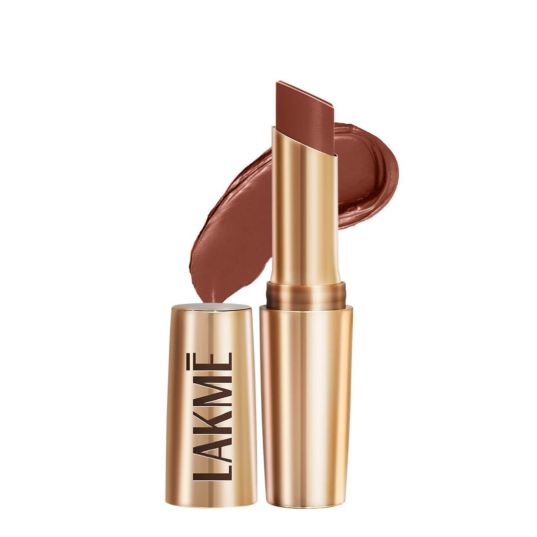 Lakme 9 To 5 Primer + Matte Lipstick- Cinnamon Spice 3.6G