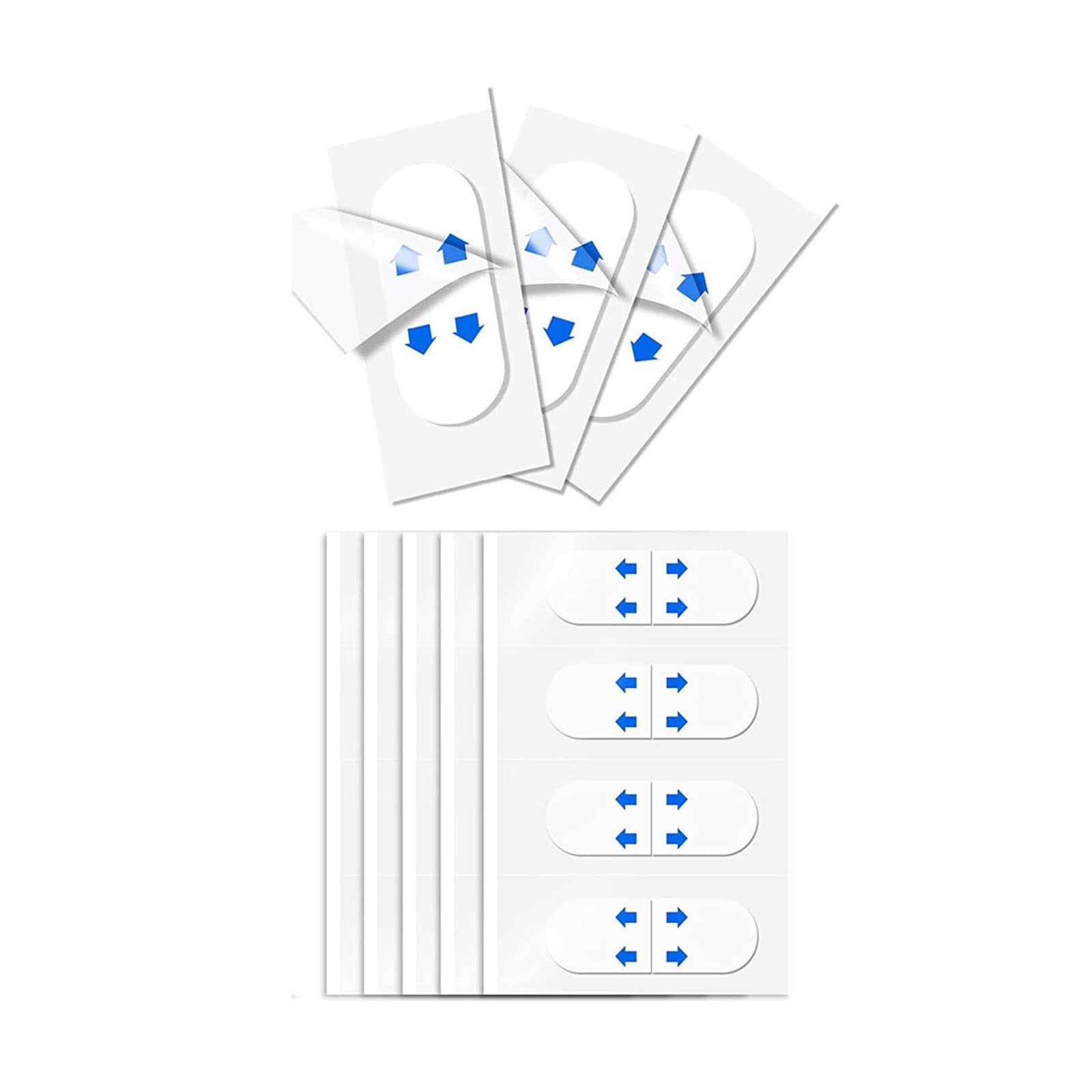 Wxyinspas 120 Pcs Face Tape Lifting Invisible Patch For Wrinkles, Jowls, Double Chin, Neck, Eye, Waterproof High Elasticity V Sh