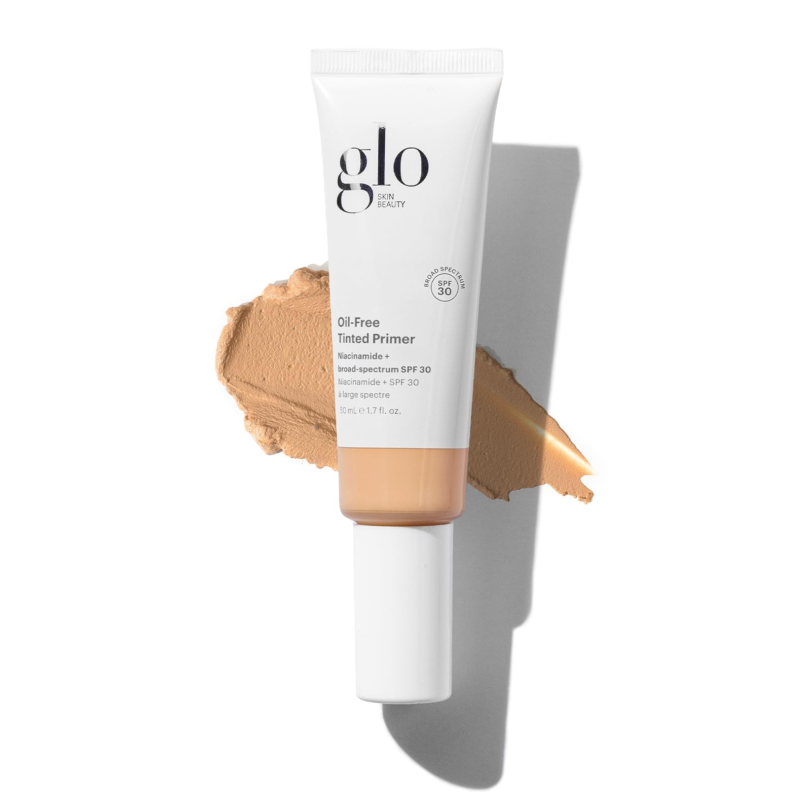 Glo Skin Beauty Oil-Free Tinted Primer Spf 30 - Mineral Makeup For Face, 4-In-1 Foundation Primer, Sheer Coverage, Skincare & Su
