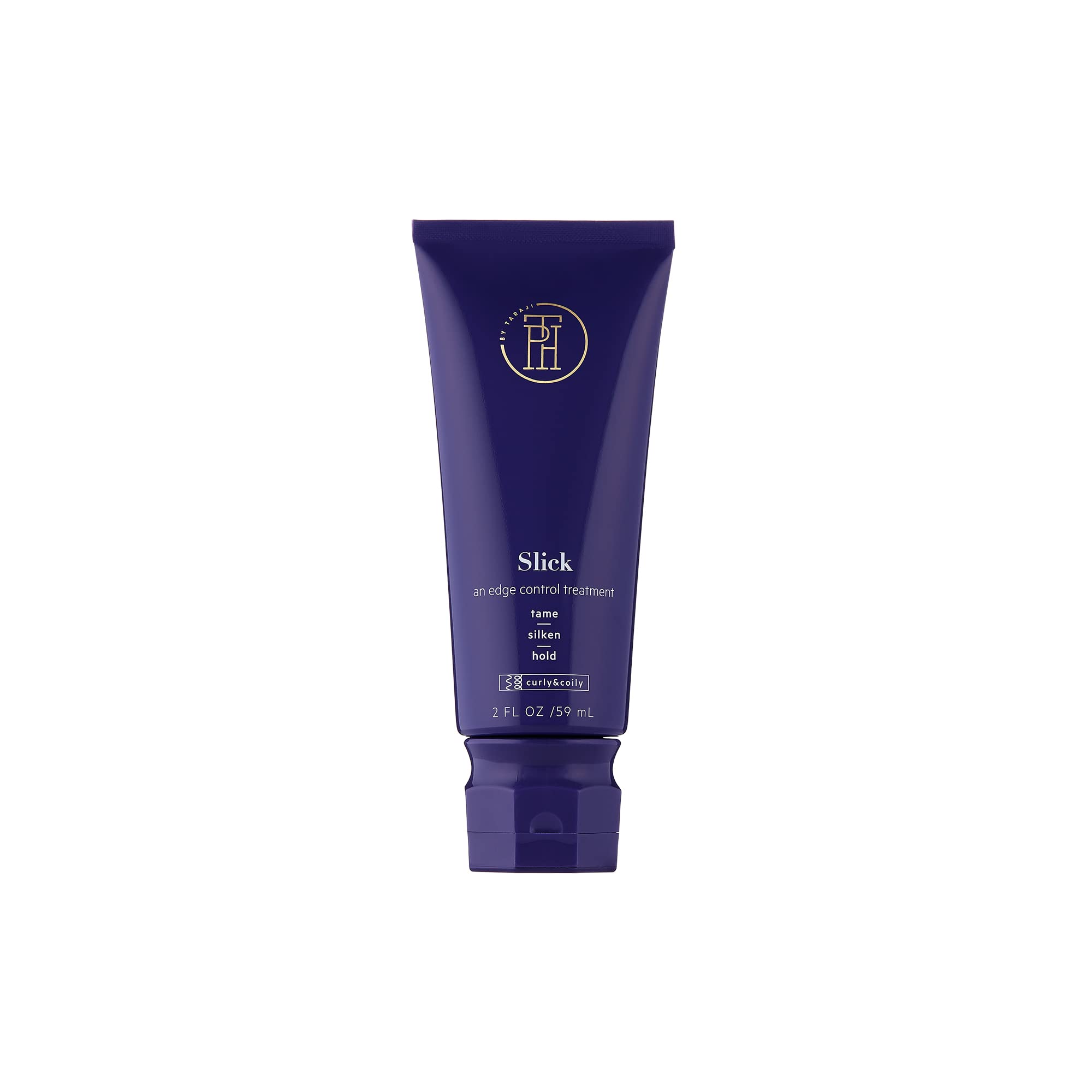 Tph By Taraji Slick Edge Control Treatment With Castor Oil | Silky Hair Style Cream For Edges, Baby Hairs For Coily & Curly Hair