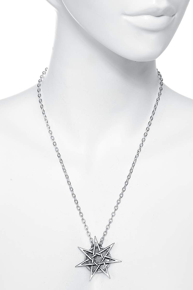 Alchemy Gothic Elven Star Pendant Necklace