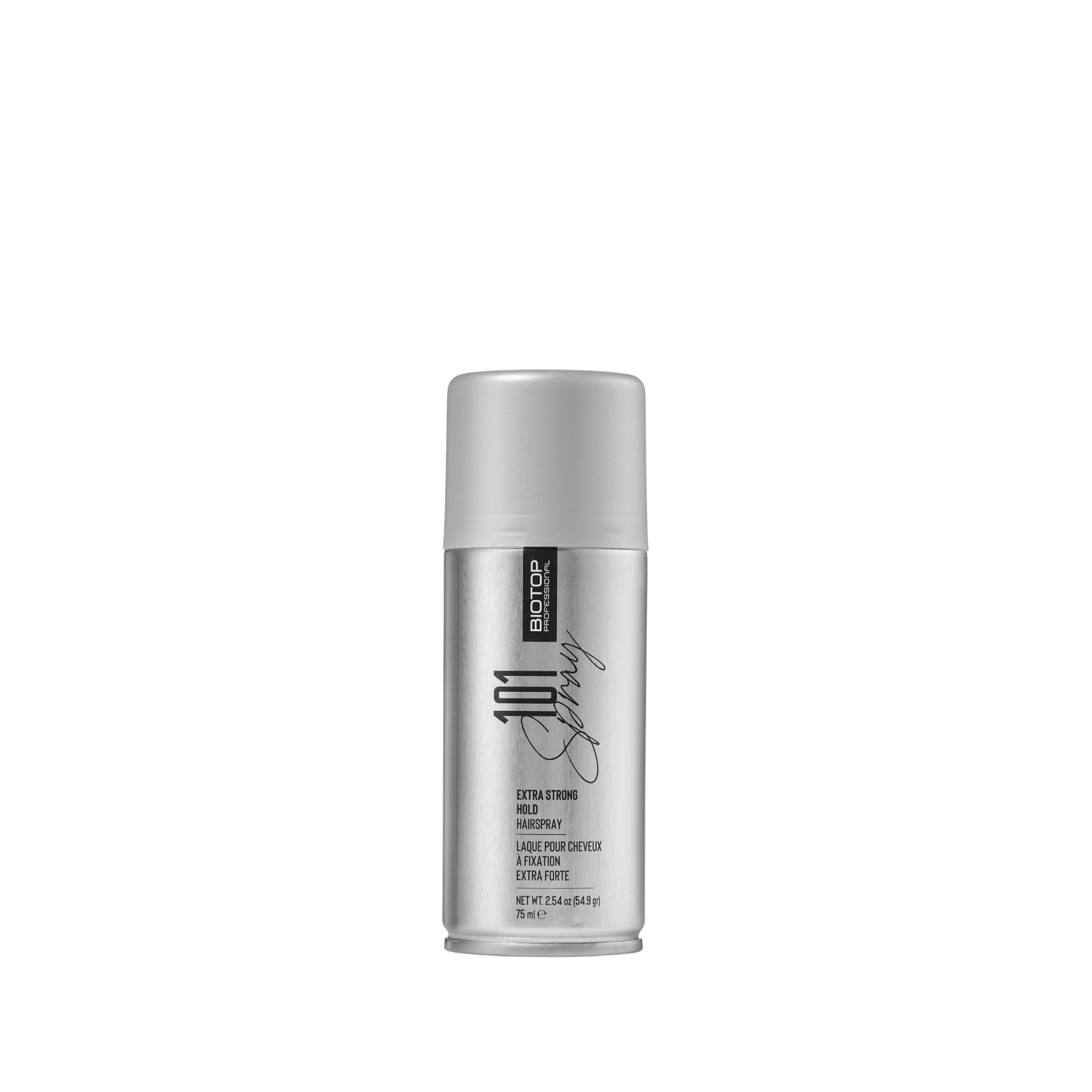 Biotop Professional 101 Extra Strong Hold Hairspray  Finishing Hair Spray for Women  LongLasting Results with AntiFrizz and 