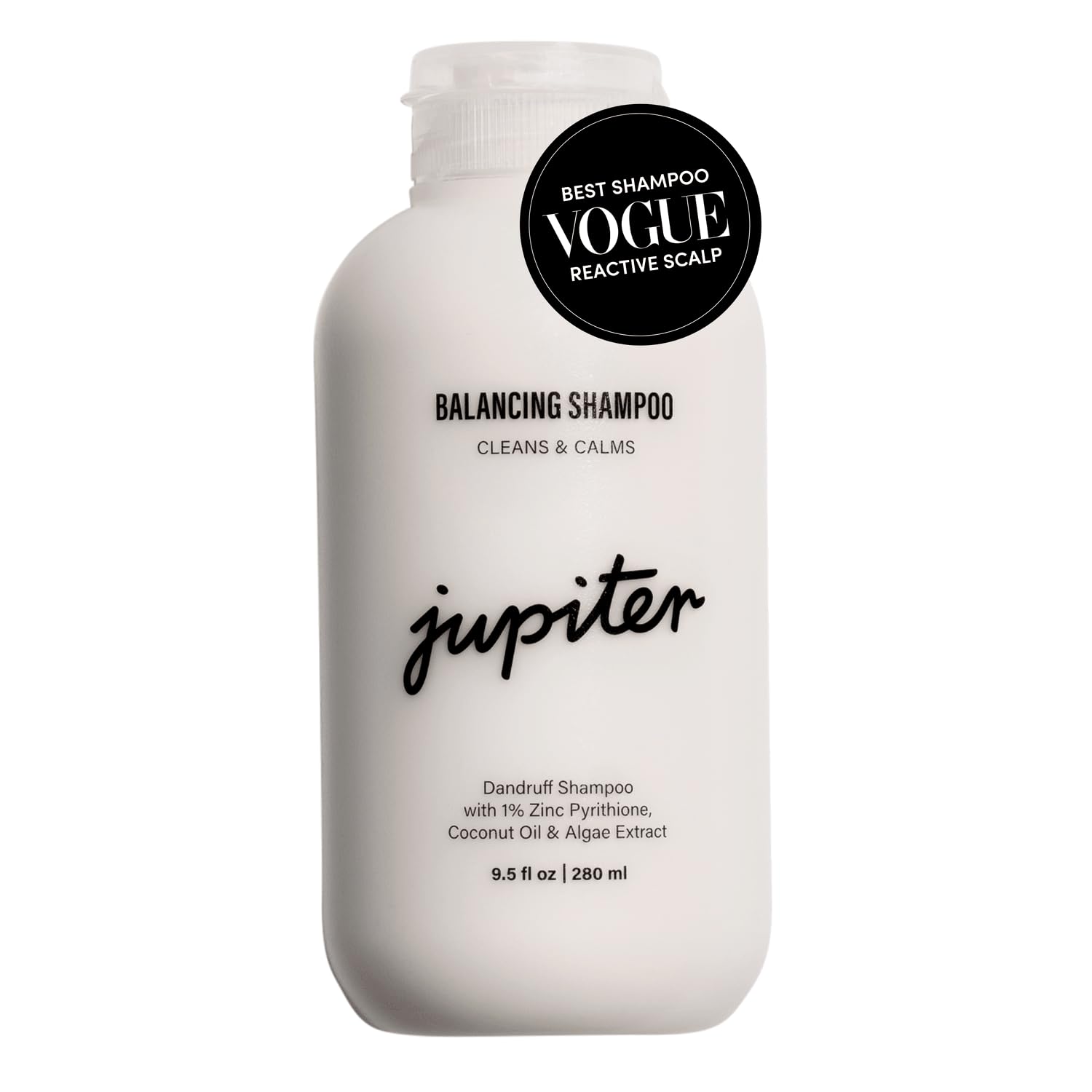 Jupiter Anti Dandruff Shampoo For Women & Men - Physician-Formulated For Flaky, Itchy, Oily, Dry Scalp Treatment - Vegan, Sulfat