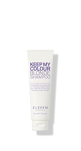 ELEVEN AUSTRALIA Keep My Colour Blonde Shampoo Perfect For Any Blonde Natural or Not - 1.7 Fl Oz