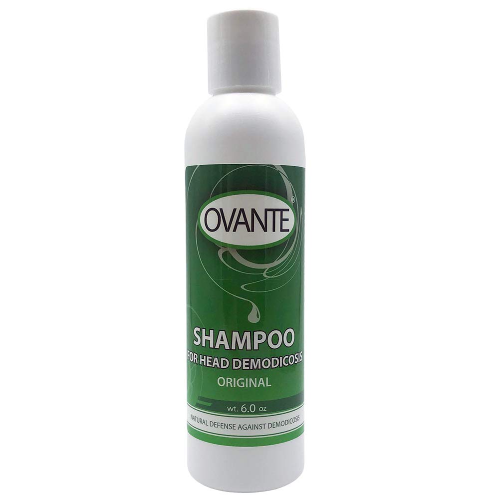 OVANTE Demodex Shampoo for Scalp Demodicosis Treatment, 6 Fl Oz, White