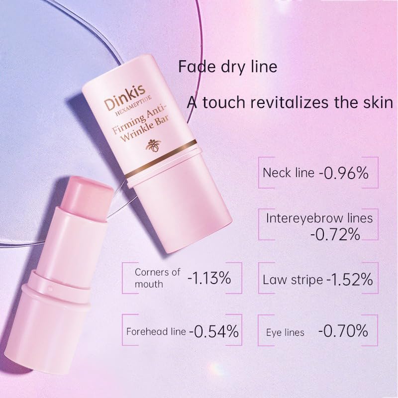 1 PC Tight and Fine Line Resistant Firming Collagen Bar Balm Stick, Hydrating Moisturizing smoothening Balm Stick for Face, Body