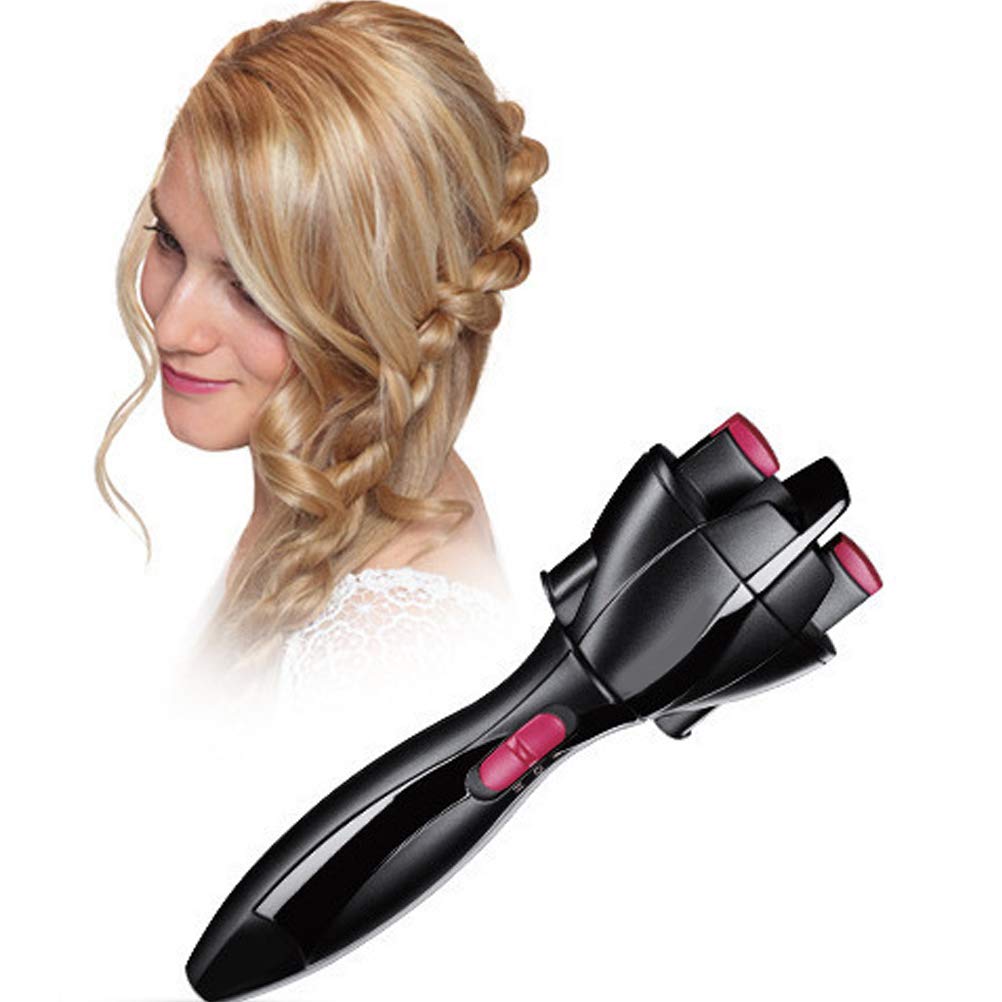 Electric Hair Braider Automatic Braider Knitting Device Machine Quick DIY Braiders Hairdresser Braiding Hairstyle Hair Styling T