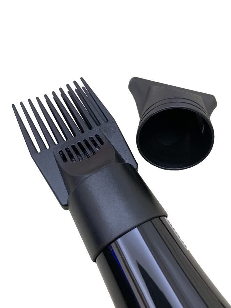 3Pcs Professional Plastic Hair Dryer Nozzle Diffuser Hair Dryer Nozzle Comb Attachment Concentrator Replacement Blow Flat Hairdr