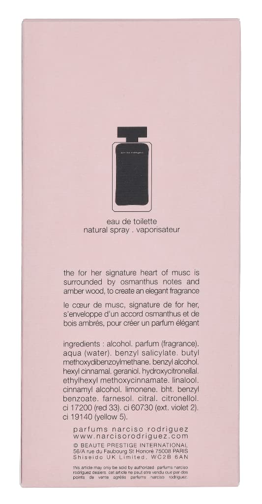 Narciso Rodriguez For Her Eau De Toilette, 5 Oz