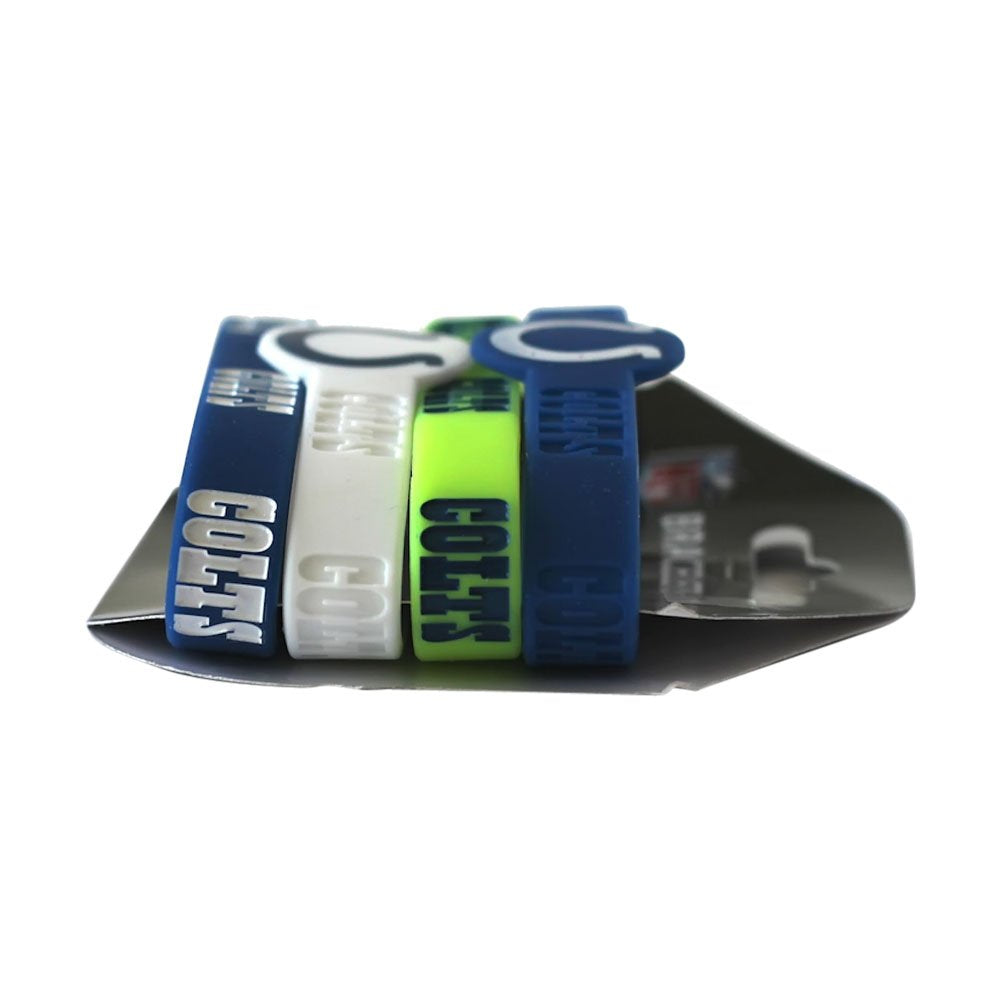 Aminco NFL Los Angeles Chargers Silicone Bracelets, 4-Pack