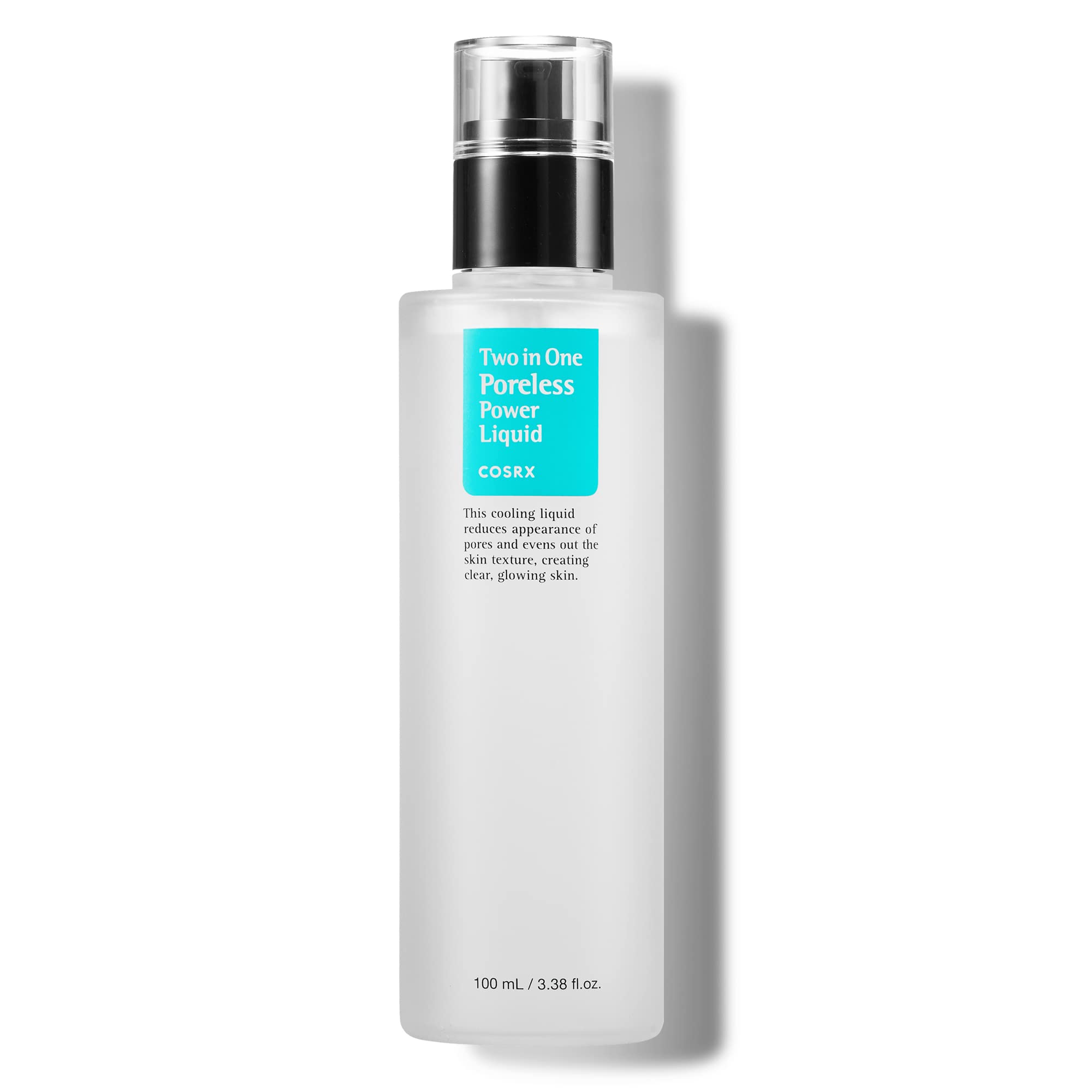 Cosrx Two In One Poreless Power Liquid, 100Ml  338 Floz  Tightening Pores  Korean Skin Care, Animal Testing Free, Paraben Free