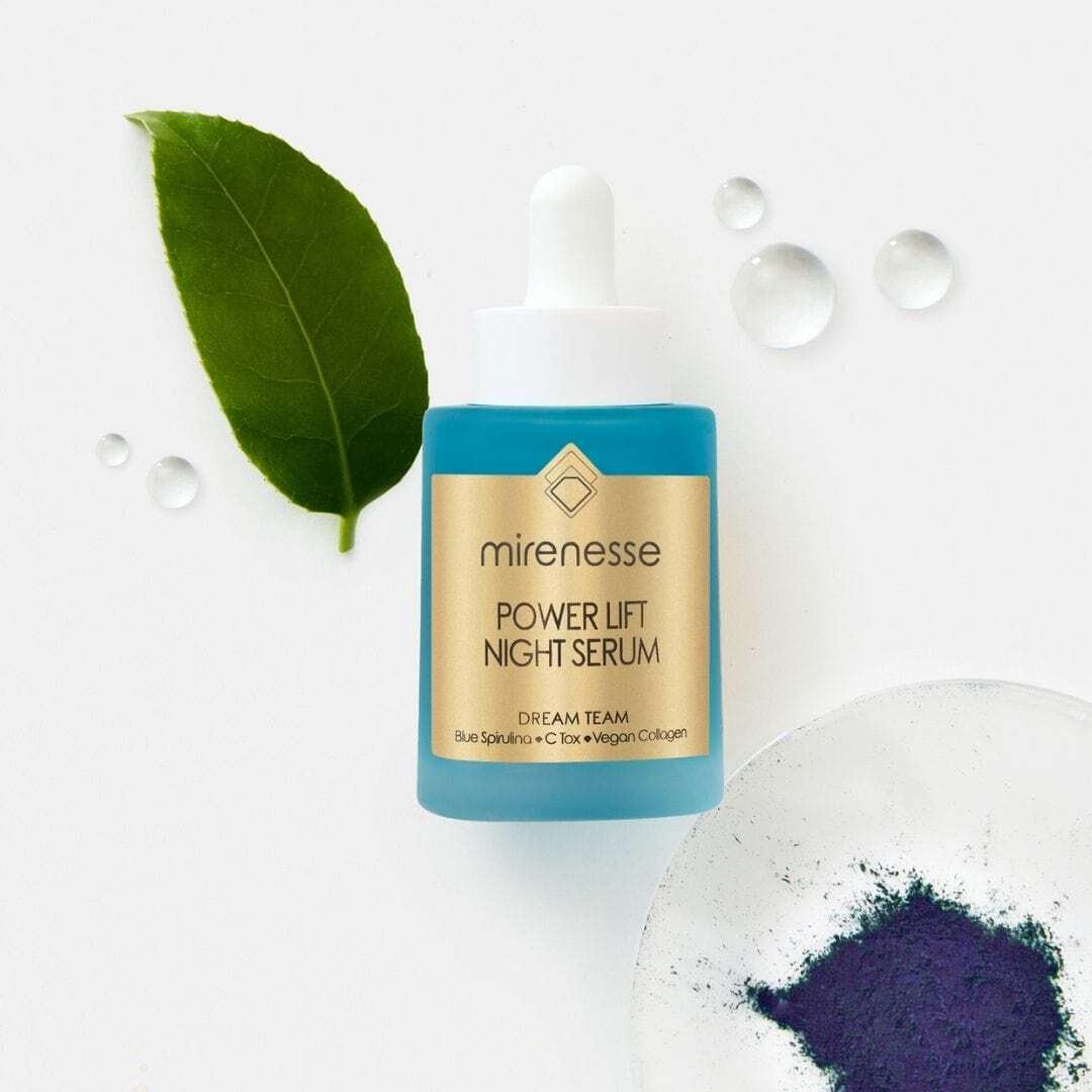 NEW Power Lift Night Serum  Snow Mushroom Vitamin C Algae Collagen