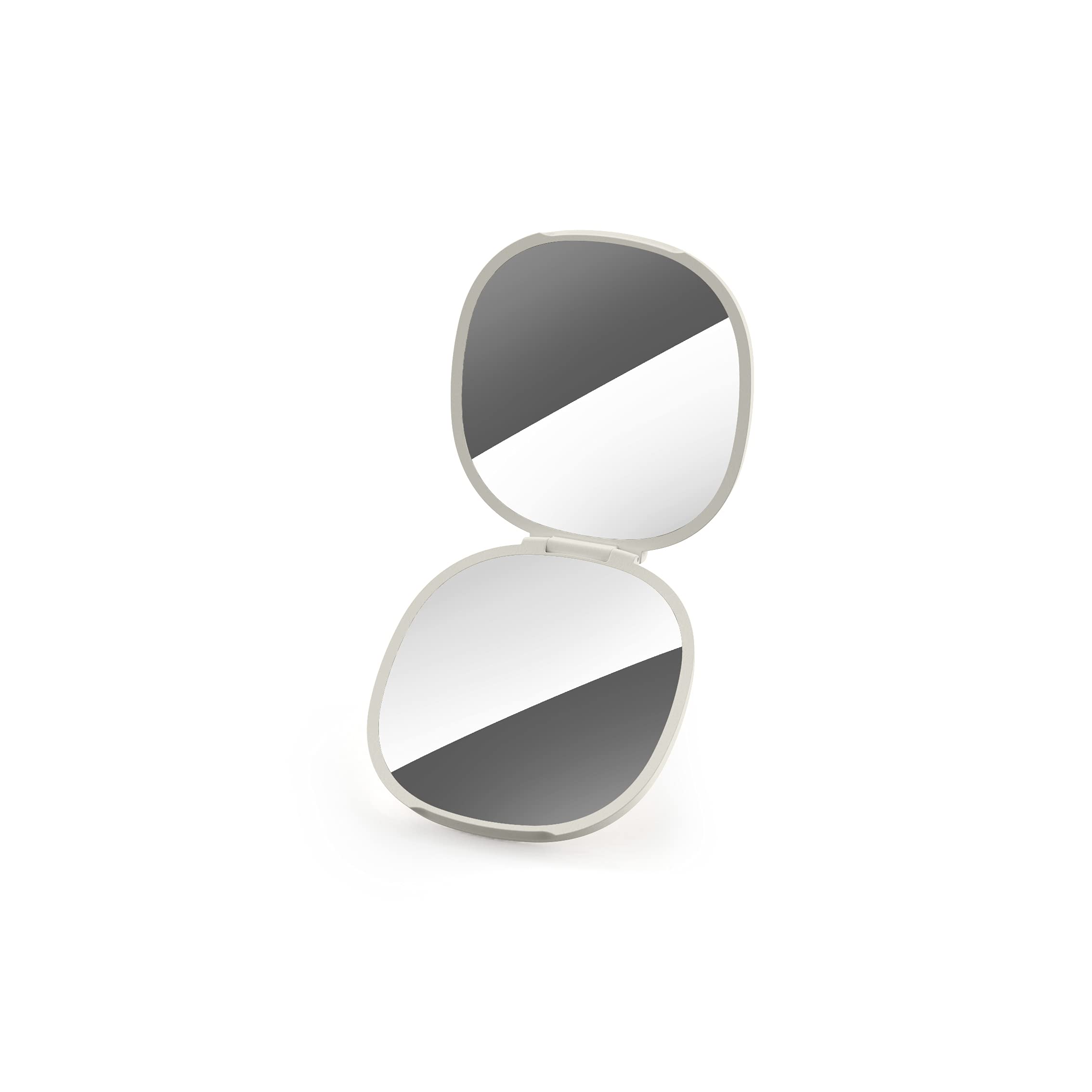 Joseph Joseph 75006 Viva Magnifying Compact Cosmetic Mirror 1X/3X, Shell