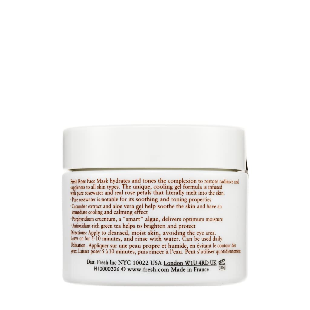 Fresh Rose Face Mask 33 Oz