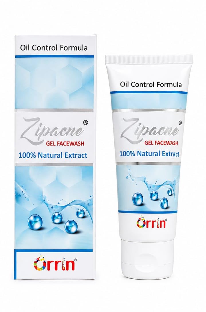 Zipacne Gel Face Wash, 100Ml