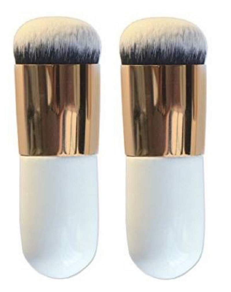 Angelie WomenS Foundation Makeup Cosmetic Brush 2 Pieces