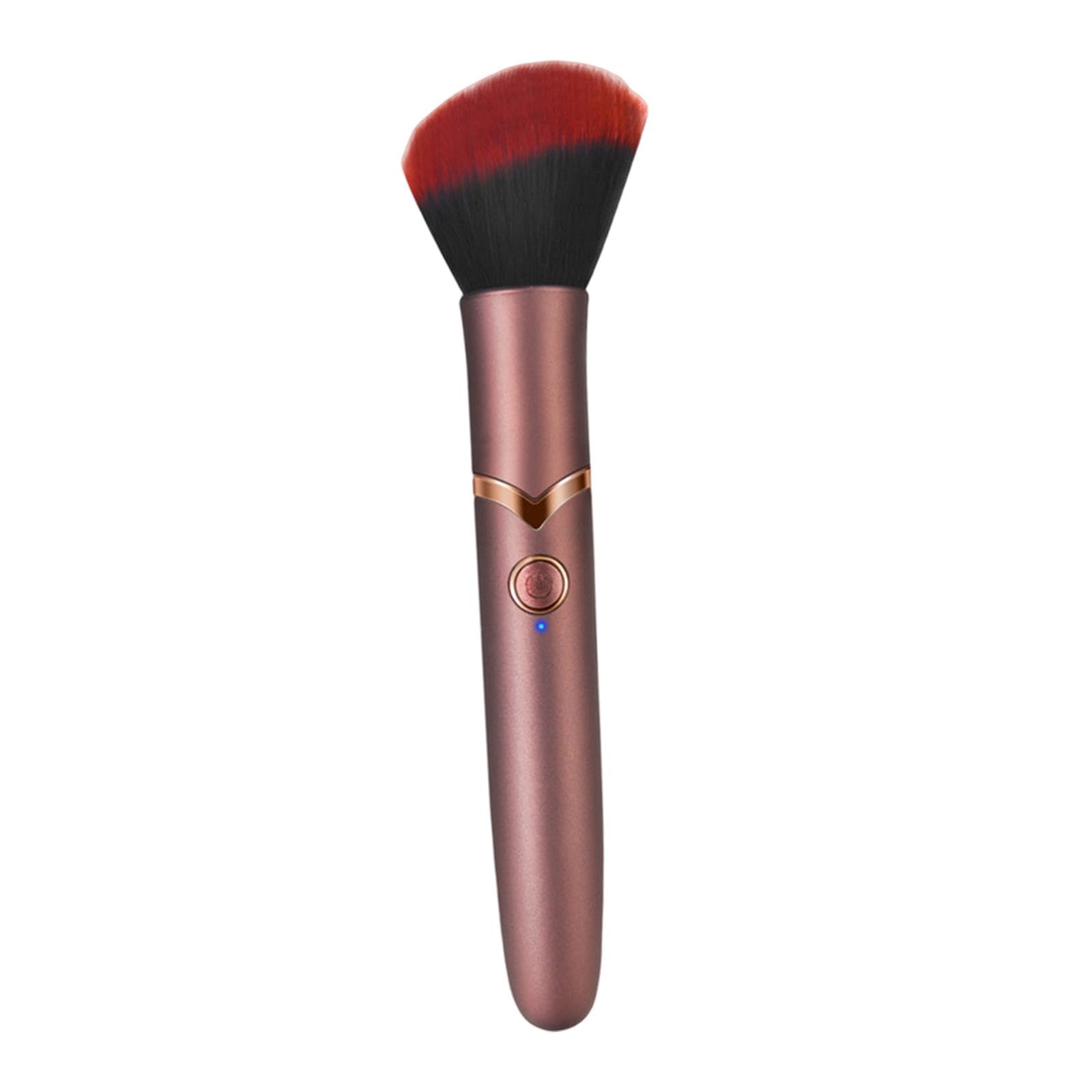 Makeup Brush Foundation Brush For Contouring Liquid Blending Airbrush Finish Brown