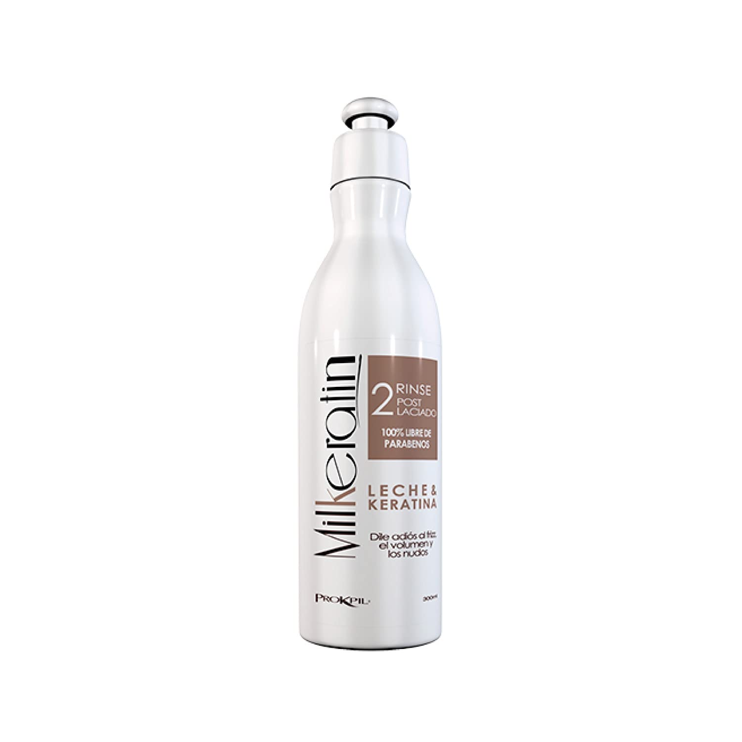 Prokpil Milkeratin | Step 2 Rinse Post Straightened Keratin and Milk Parabens Free No Frizz | Pos Laciado Paso 2 Libre Parabenos