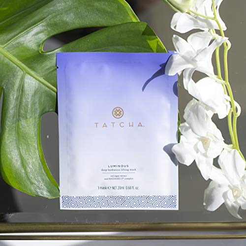 Tatcha Luminous Deep Hydration Lifting Mask  Single Use Mask For Luminous Skin, 20 Ml  068 Oz