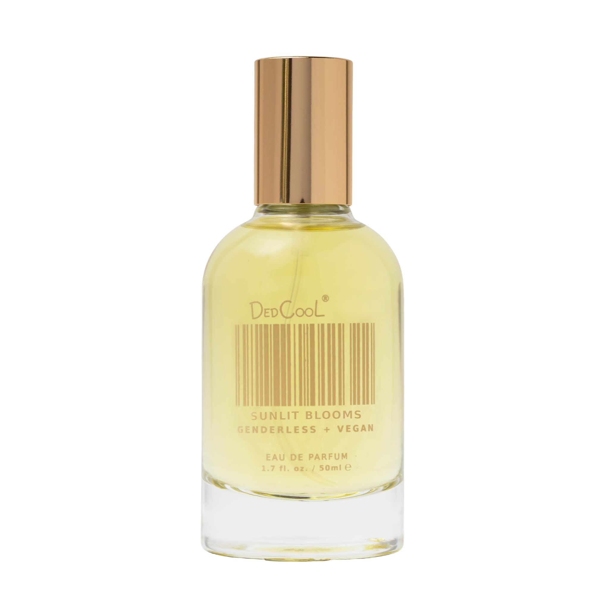 DedCool Eau de Parfum (Sunlit Blooms- 1.7 fl oz) with Notes of Orange Blossom, White Floral, Salty Vanilla, Perfume for Men & Wo