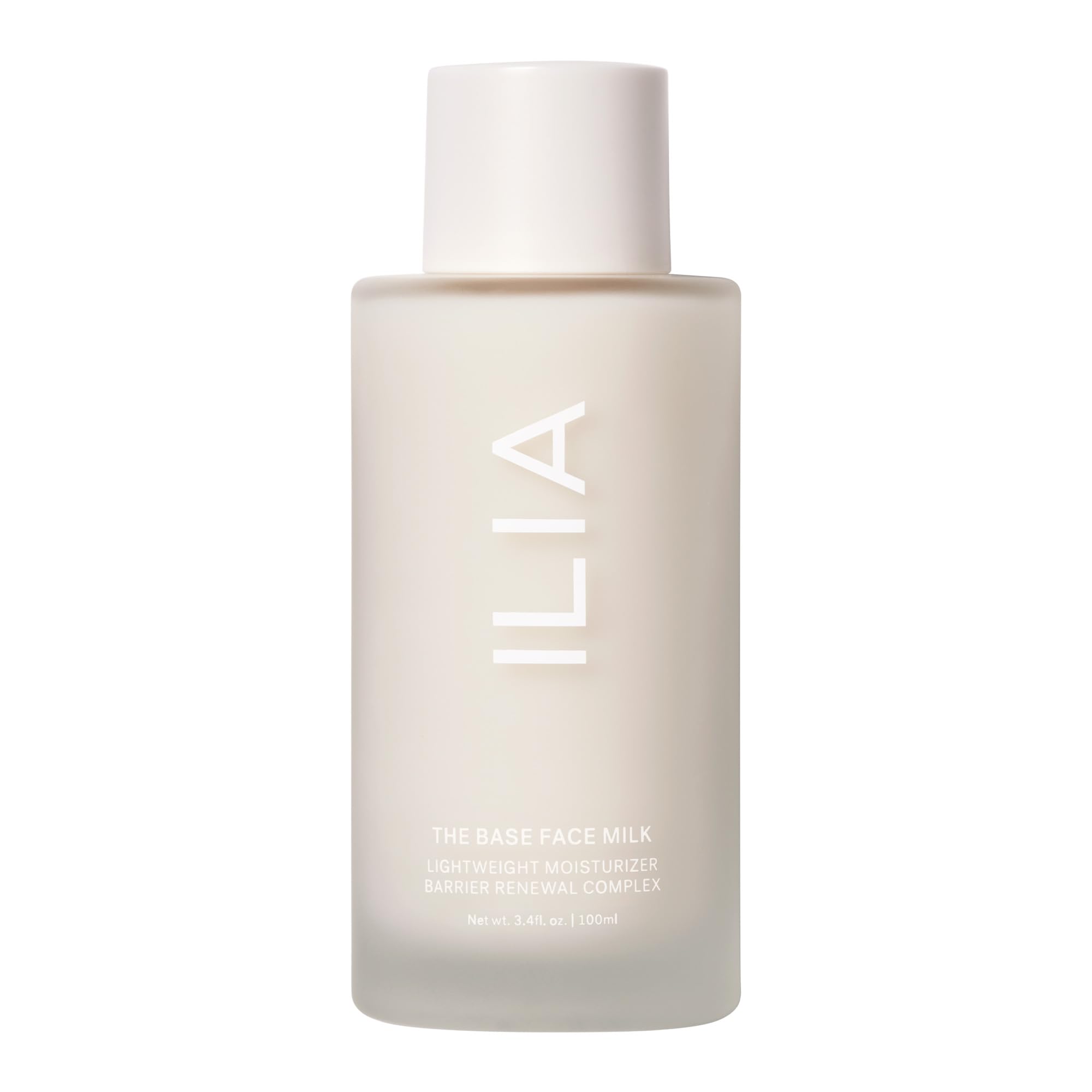 ILIA - The Base Face Milk Essence + Lightweight Moisturizer | Non-Toxic, Vegan, Cruelty-Free, Clean Makeup (Full Size, 3.4 fl oz