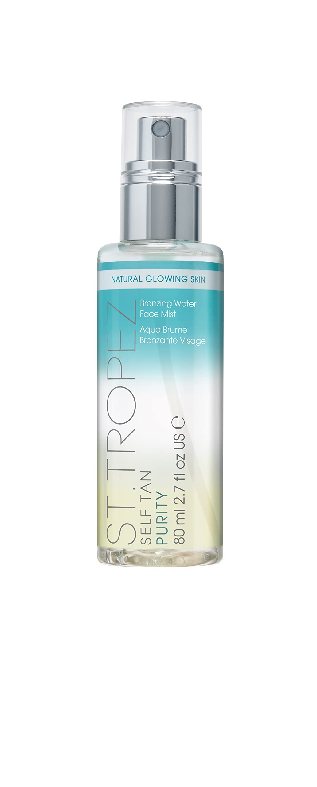 St Tropez Self Tan Purity Face Mist, Natural Sunkissed Glow Face Tan With Hyaluronic Acid & Antioxidants, Vegan, Natural & Cruel