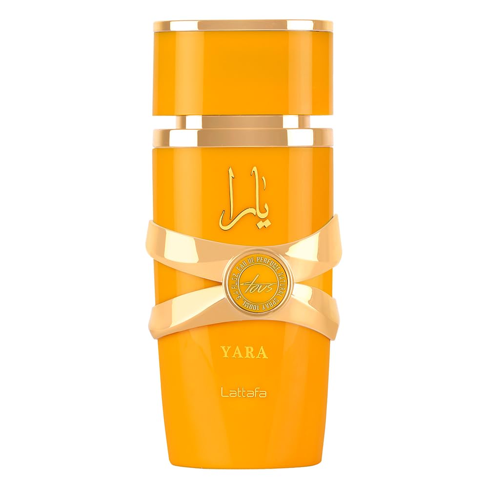 Lattafa Yara Tous Eau de Parfum - Tropical Fruity Floral Vanilla, 3.4 Fl Oz, Long-Lasting Fragrance for Women