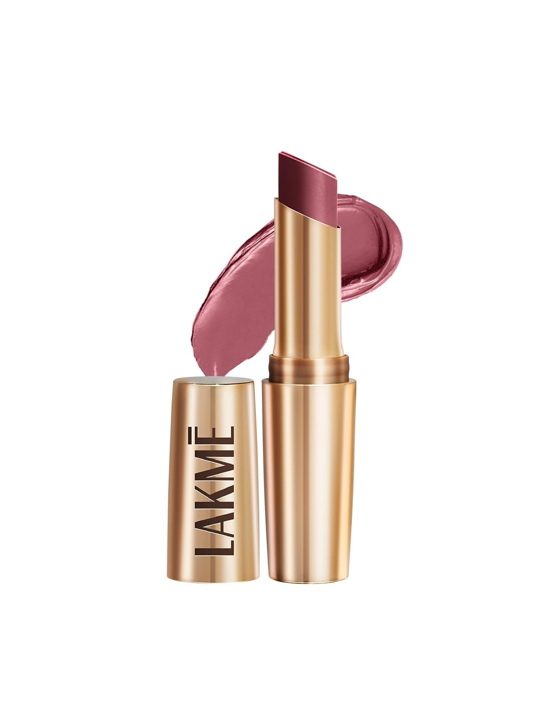 Lakm Powerplay Priming Matte Lipstick, Smooth Matte Finish, Lightweight Lipstick, Smudgeproof, Lasts 16Hrs, Hydrates Lips, Berry