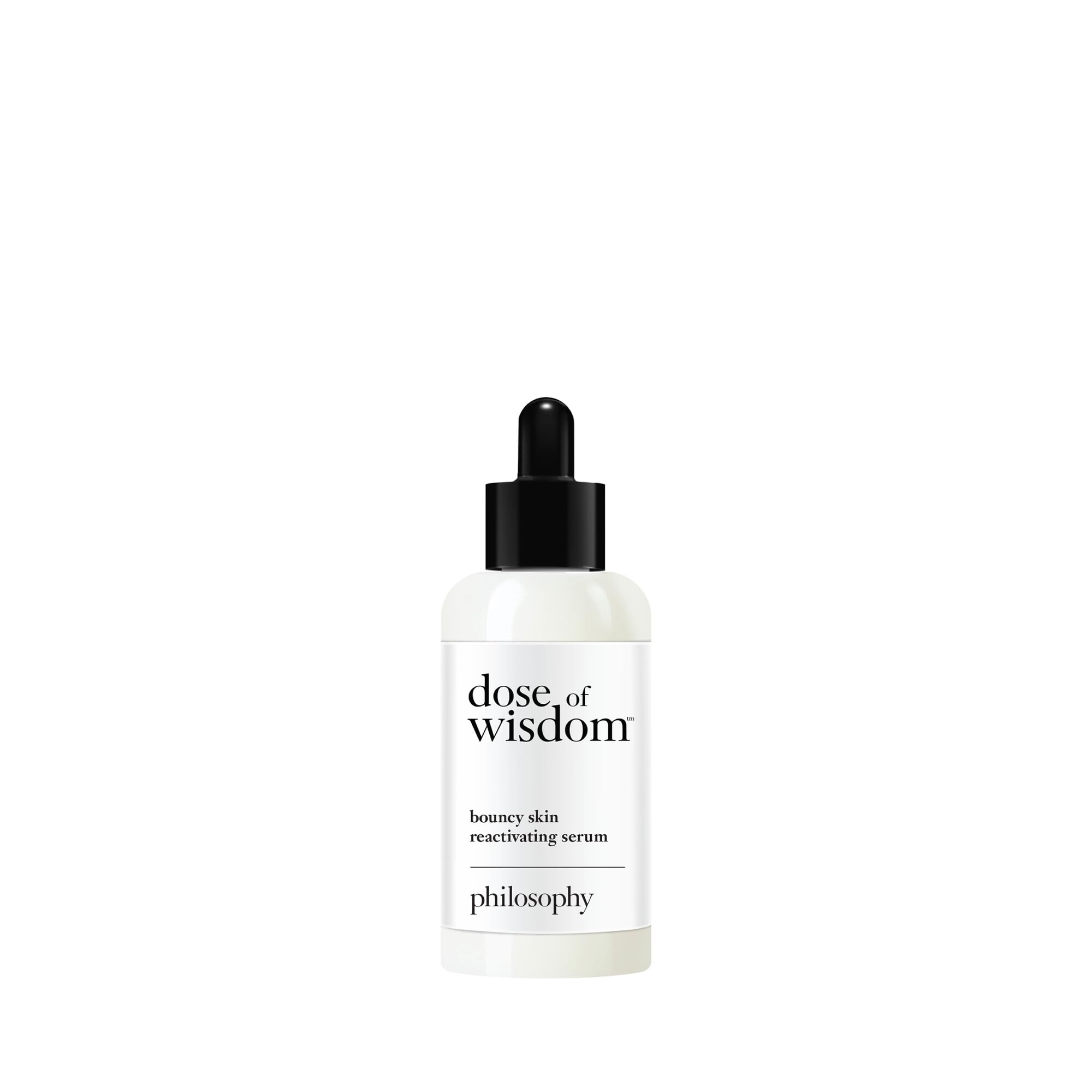 philosophy dose of wisdom bouncy skin reactivating serum, 3.4 oz