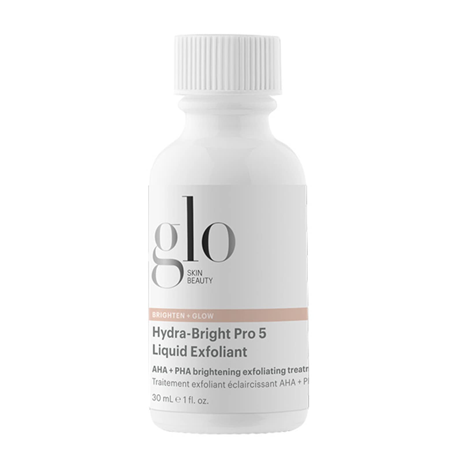Glo Skin Beauty HydraBright Pro 5 Liquid Exfoliant | This Gentle Liquid Exfoliant Smooths, Refines, and Brightens Skin (1 Fl Oz