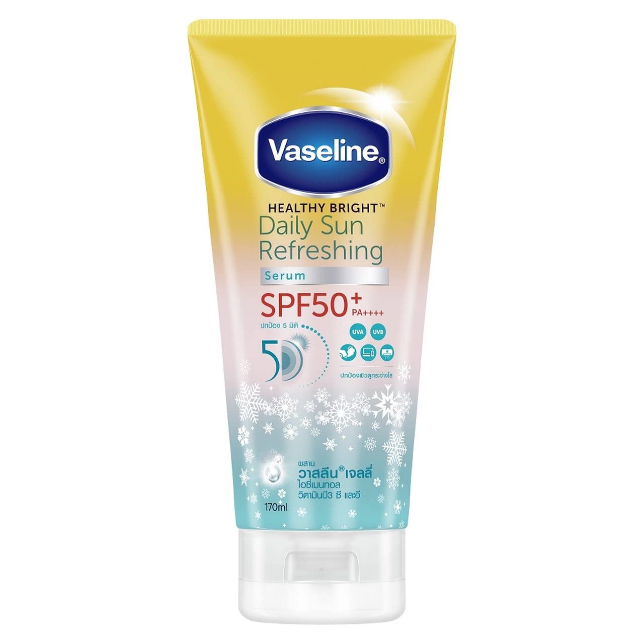 Vaseline All Daily Sun Refreshing Serum SPF 50+ PA ++++ 170 ml Korean Beauty