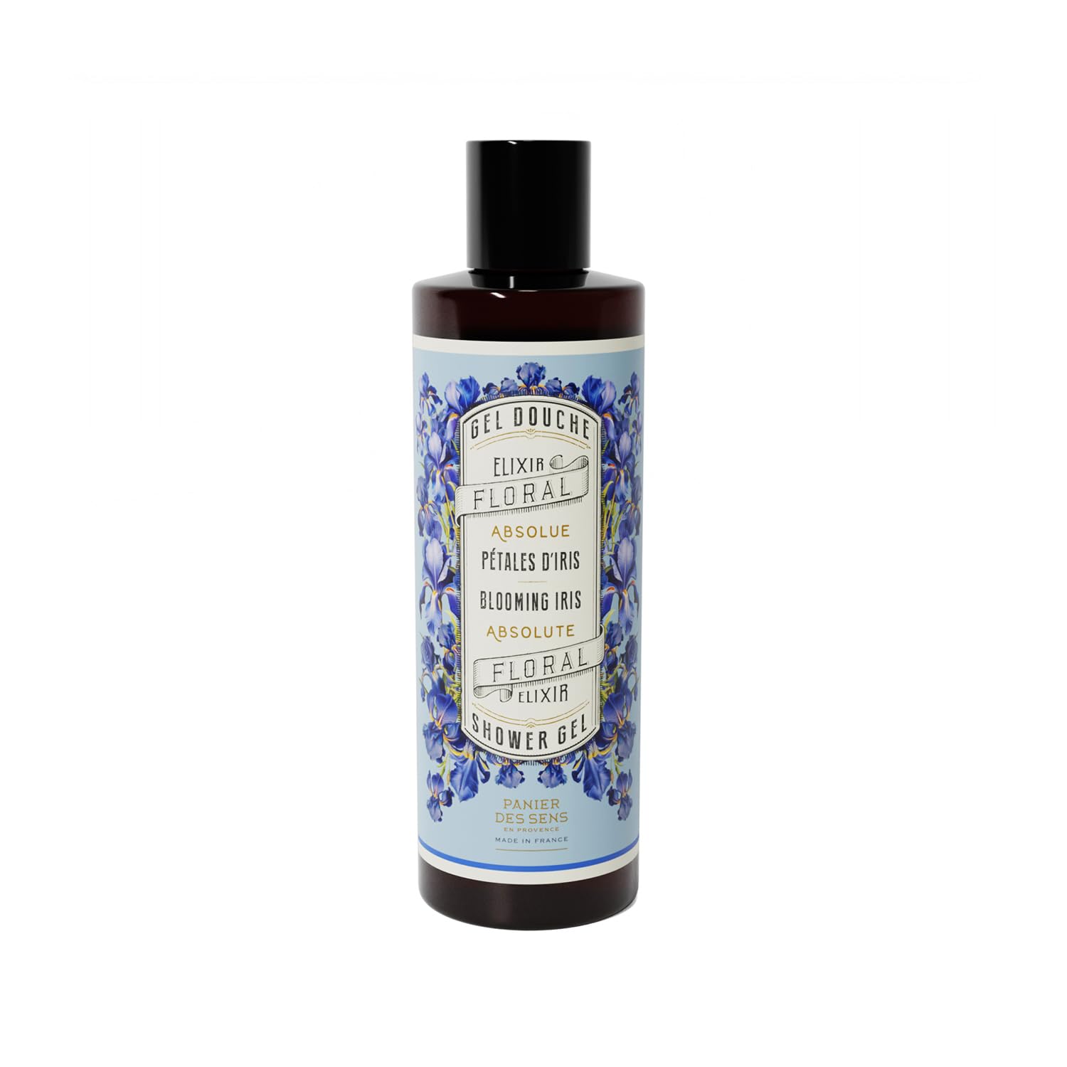 Panier Des Sens - Blooming Iris Shower Gel - Foaming Body Wash Women & Men - Moisturizing Body Soap With Glycerin, Olive Oil - 9