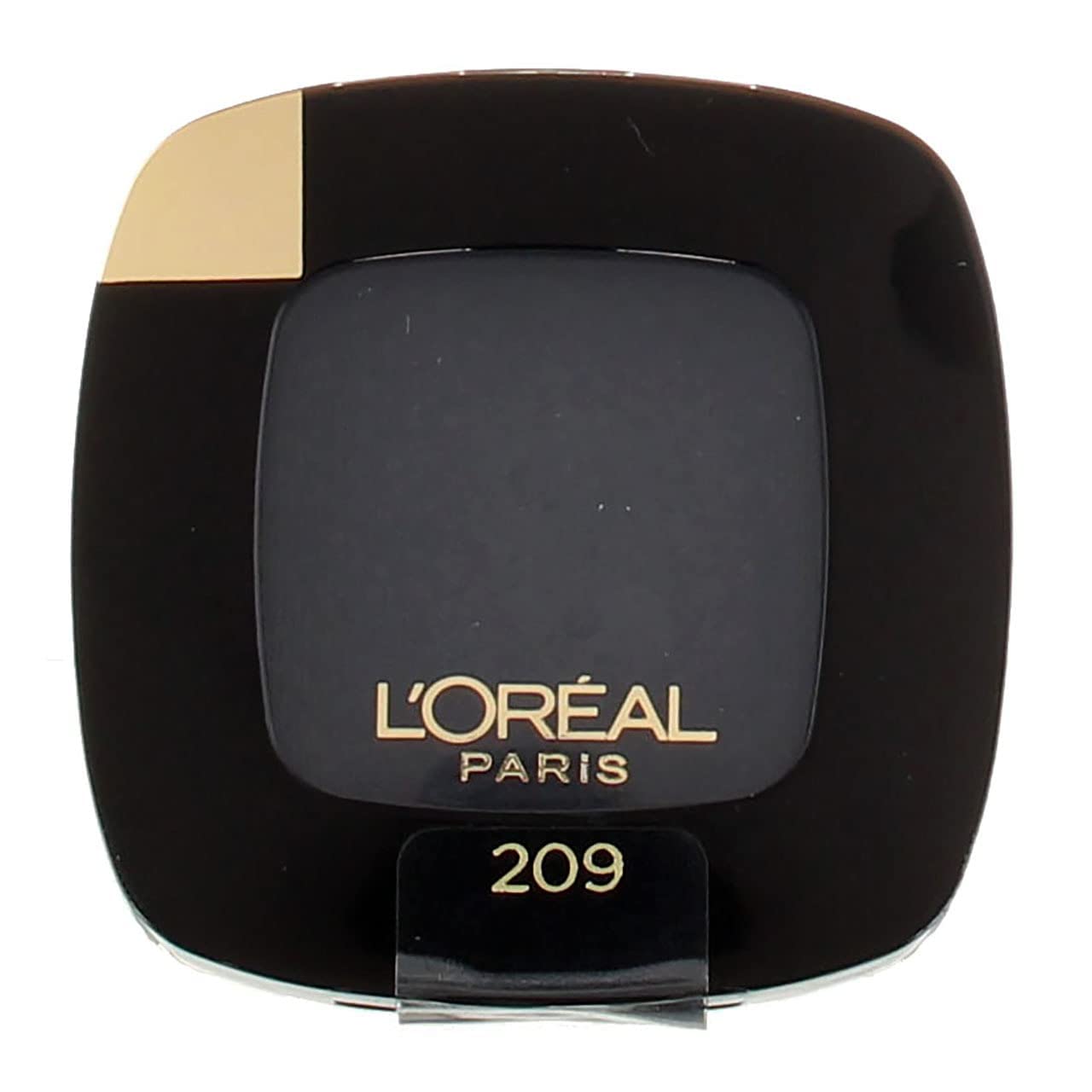 L'Or  al Paris Colour Riche Monos Eyeshadow, Noir Cest Noir, 0.12 oz.