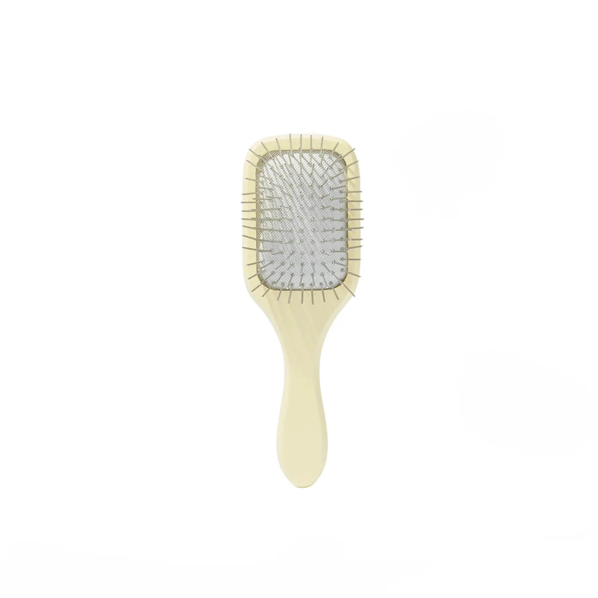 Mane Ready or Knot Mini Detangling Brush - Anti-Static Hair Brush with Durable Metal Bristles for a Gentle Scalp Massage - Smoot