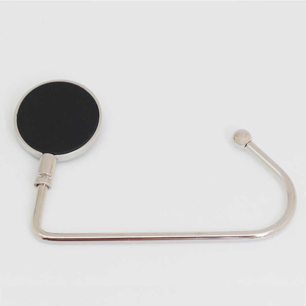 ROFLYER Purse Hook Hanger for Table Bar Handbag Hanger Safer Cleaner Bag Table Hanger with Velvet Pouch (Butterfly)
