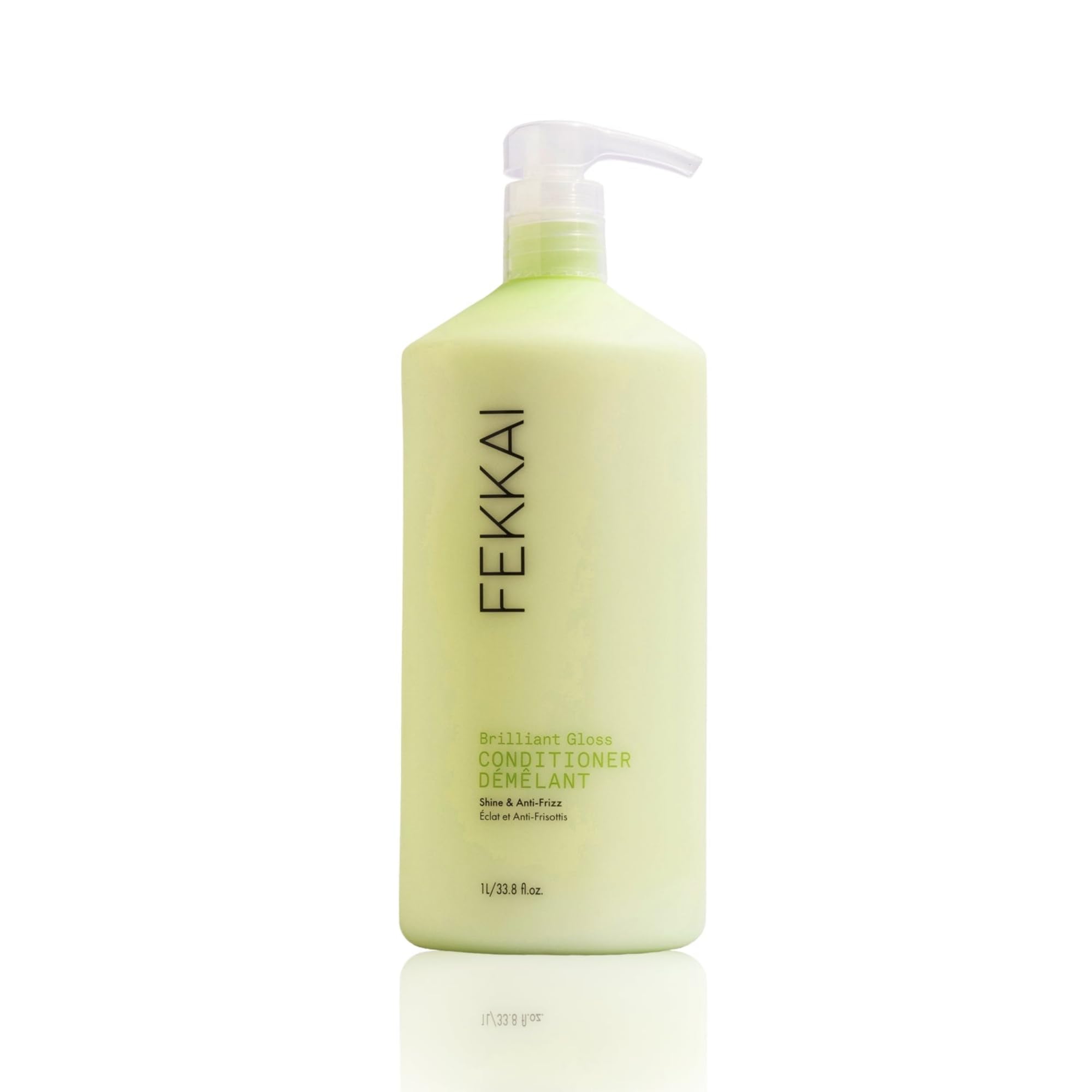 Fekkai Brilliant Gloss Conditioner - 1 Liter - Transforms Hair with 4X Shine - Free of Sulfates, Parabens, Phthalates - Vegan, C