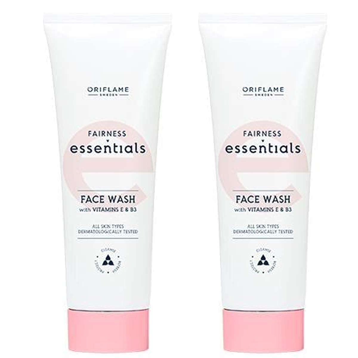 Oriflame Essentials Glow Face Wash With Vitamins E And B3125 X 2 Ml  Pack Of 2