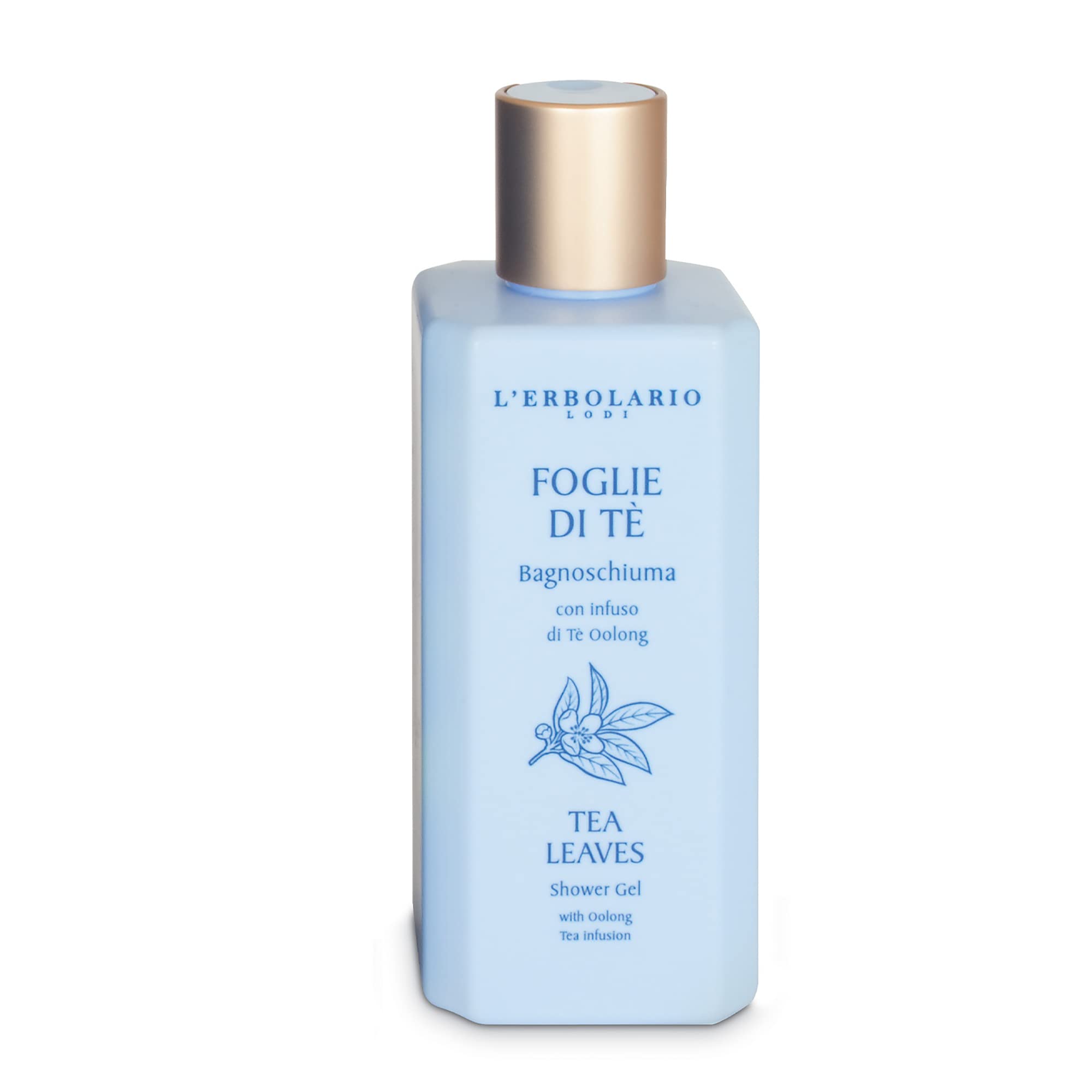 Lerbolario Tea Leaves Face And Hand Cleansing Gel - With Oolong Tea Infusion - Floral Scent - Has A Distinctive Mild And Delicat
