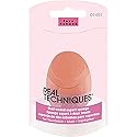 Real Techniques Dual-Ended Expert Makeup Sponge, Multi-Functional Makeup Blending Sponge, Apply & Blend Liquid & Powder Foundati