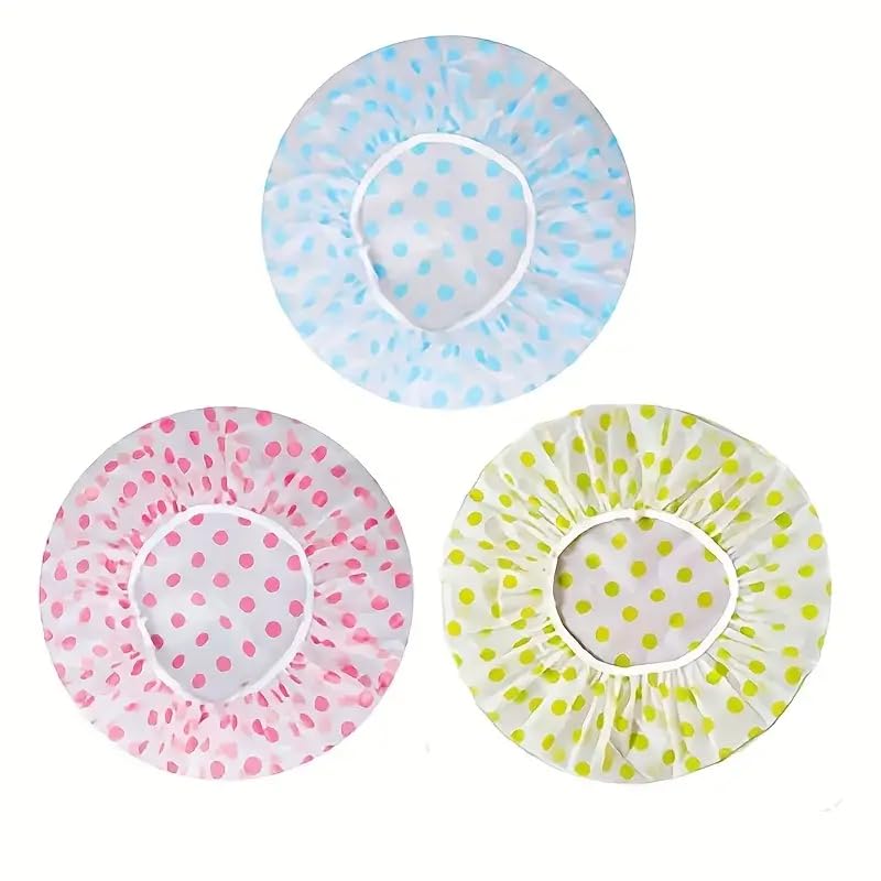 Shower Caps Waterproof Shower Cap With Adjustable Headband For Women  Soft For Homes, Spas, Salons, Hair Treatment, Beauty Par