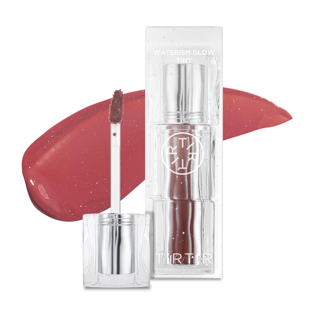TIRTIR Waterism Tinted Lip Gloss #03 Sand Mond, 0.14 Fl Oz - Kiss Ready Lipgloss, 12H Long Lasting Non Sticky Natural Tinted Glo