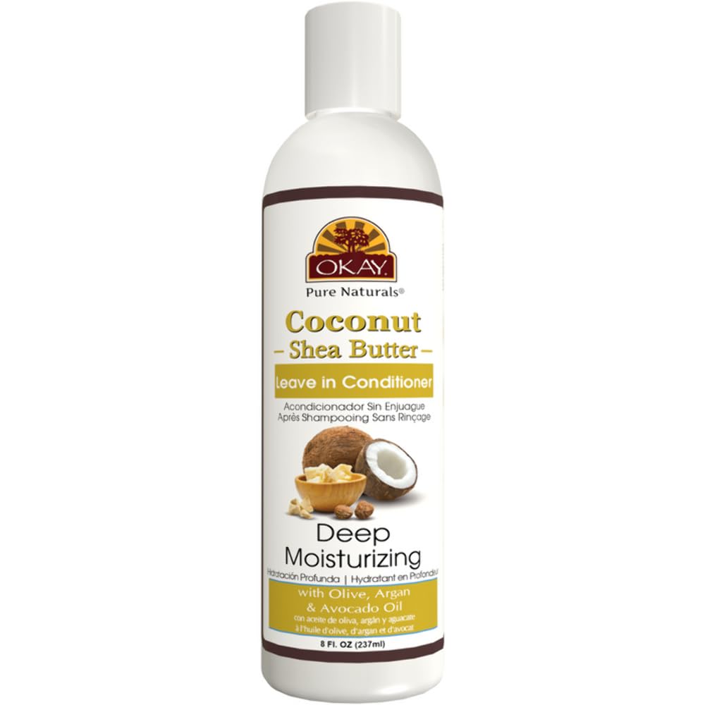 Okay Coconut And Shea Butter Leave In Conditioner 8.Oz / 237Ml