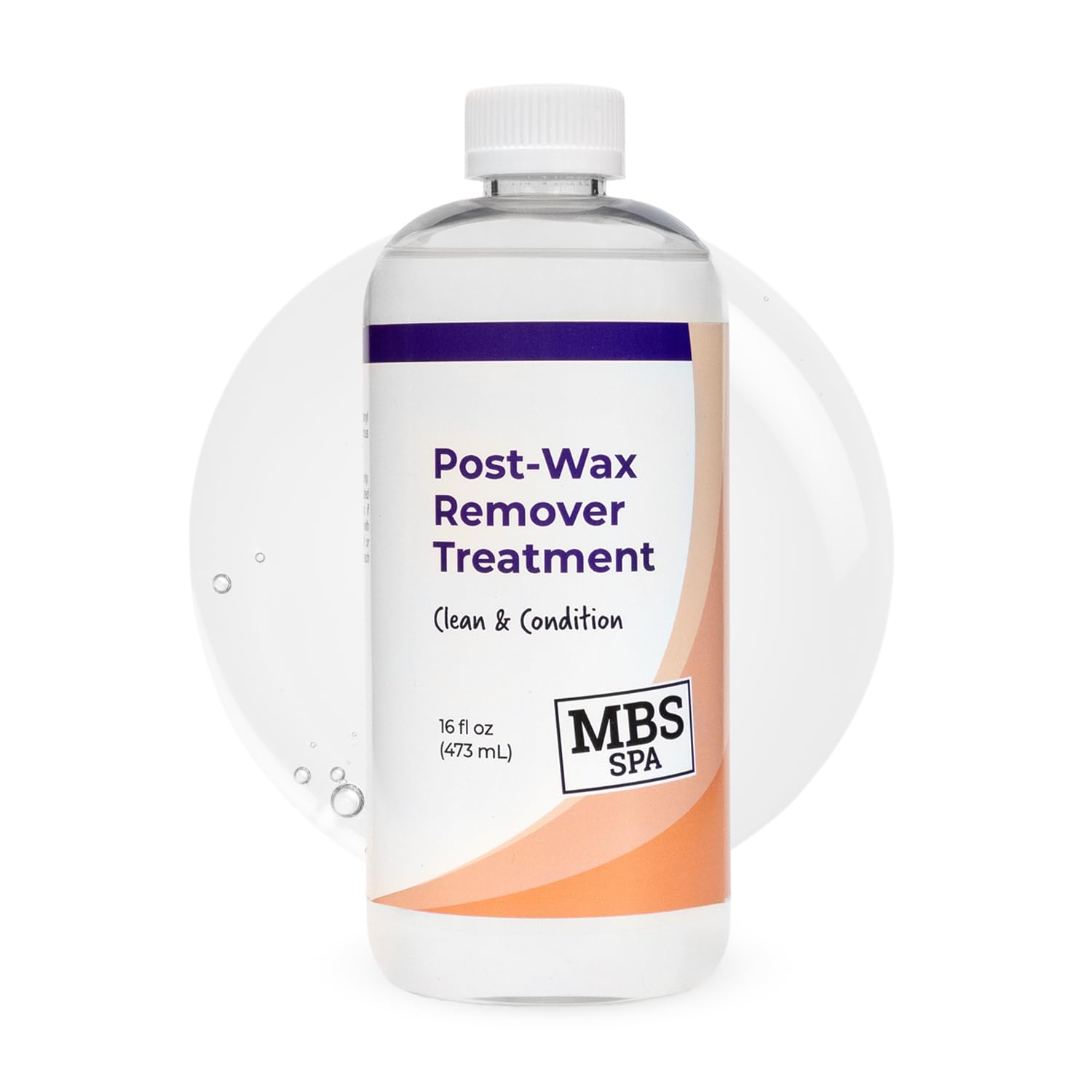 MBS Spa PostWax Oil Remover Treatment, 16 oz  Removes Leftover Wax, Conditions & Softens Skin, Professional Waxing Aftercare F